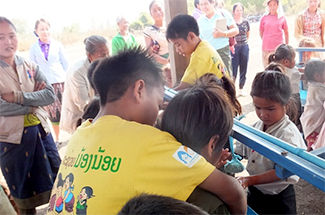 アジアに学校を創ろうProject ラサワラン郡チャンタイ村：手洗い